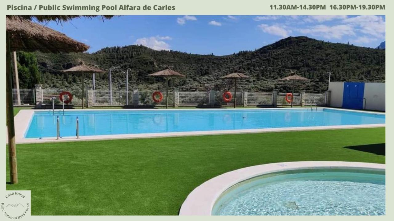 Casa Rural Parc Natural Dels Ports Alfara de Carles ภายนอก รูปภาพ